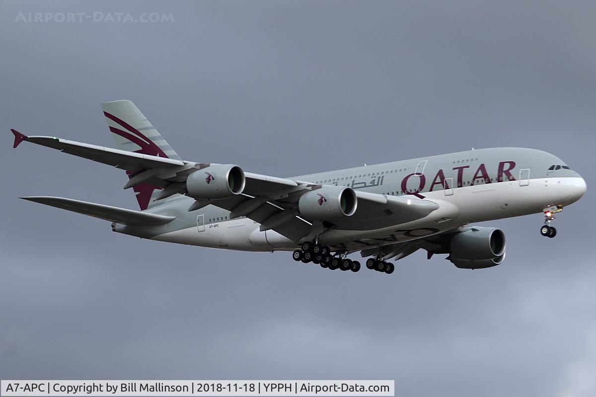A7-APC, 2013 Airbus A380-861 C/N 145, FINALS