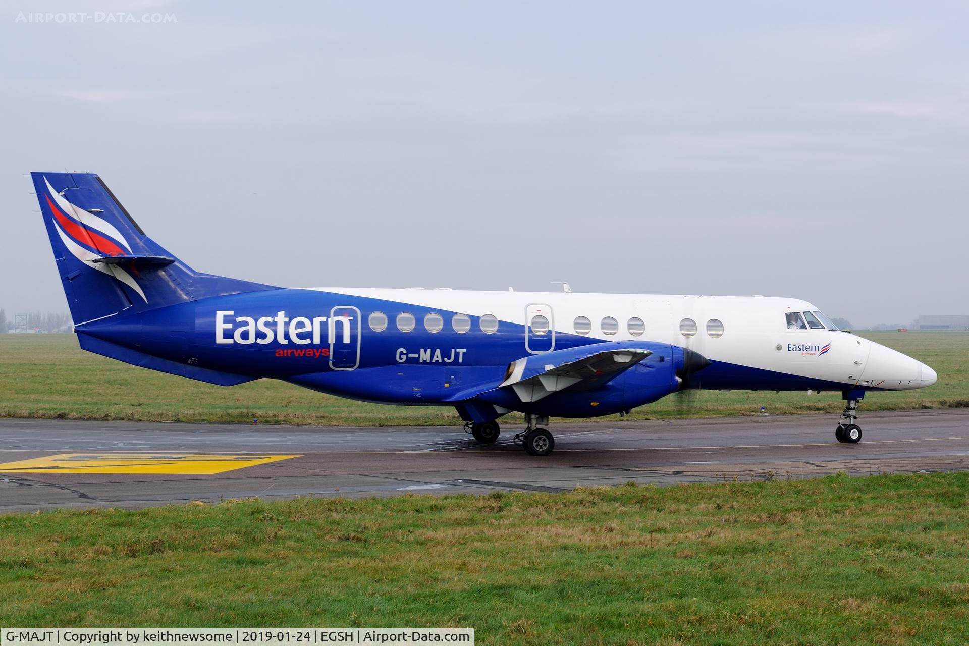 G-MAJT, 1994 British Aerospace Jetstream 41 C/N 41040, From and to Marham.