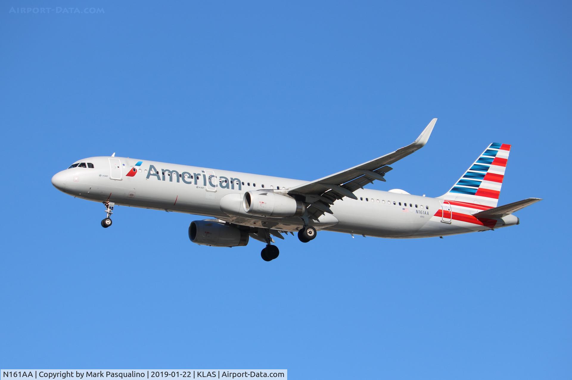 N161AA, 2016 Airbus A321-231 C/N 7085, Airbus A321-231