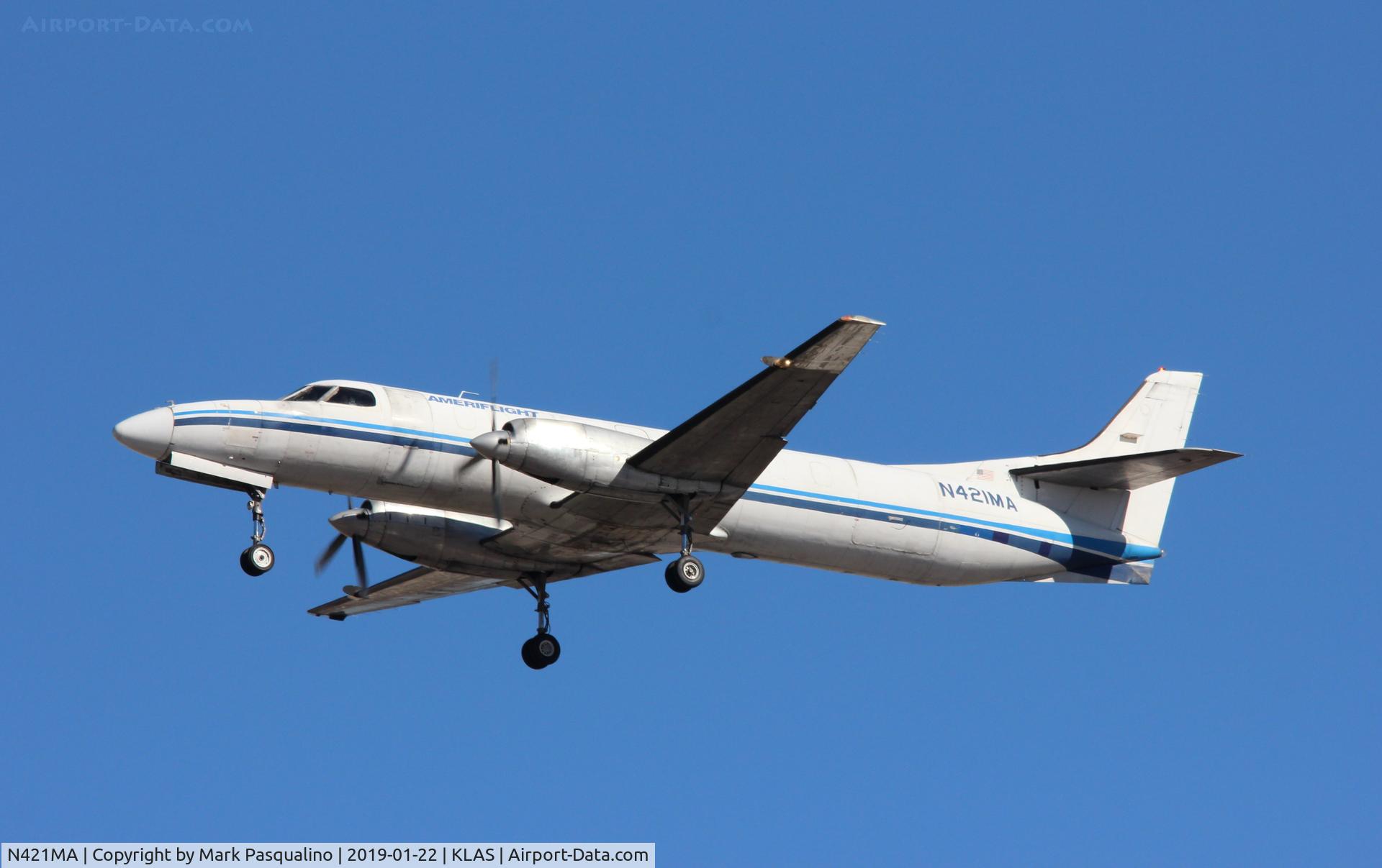 N421MA, 1986 Fairchild SA-227AC Metro III C/N AC-634, SA-227AC Metro III