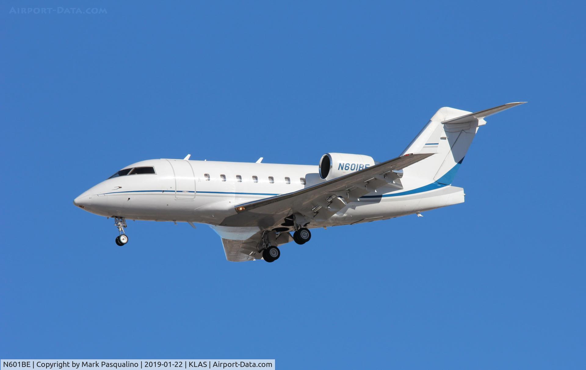 N601BE, 1991 Canadair Challenger 601-3A (CL-600-2B16) C/N 5103, Challenger 601-3A