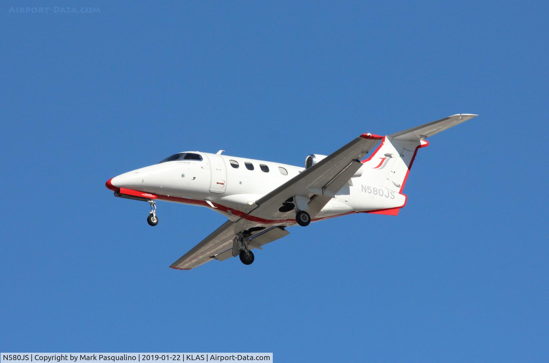 N580JS, 2009 Embraer EMB-500 Phenom 100 C/N 50000079, EMB-500 Phenom 100