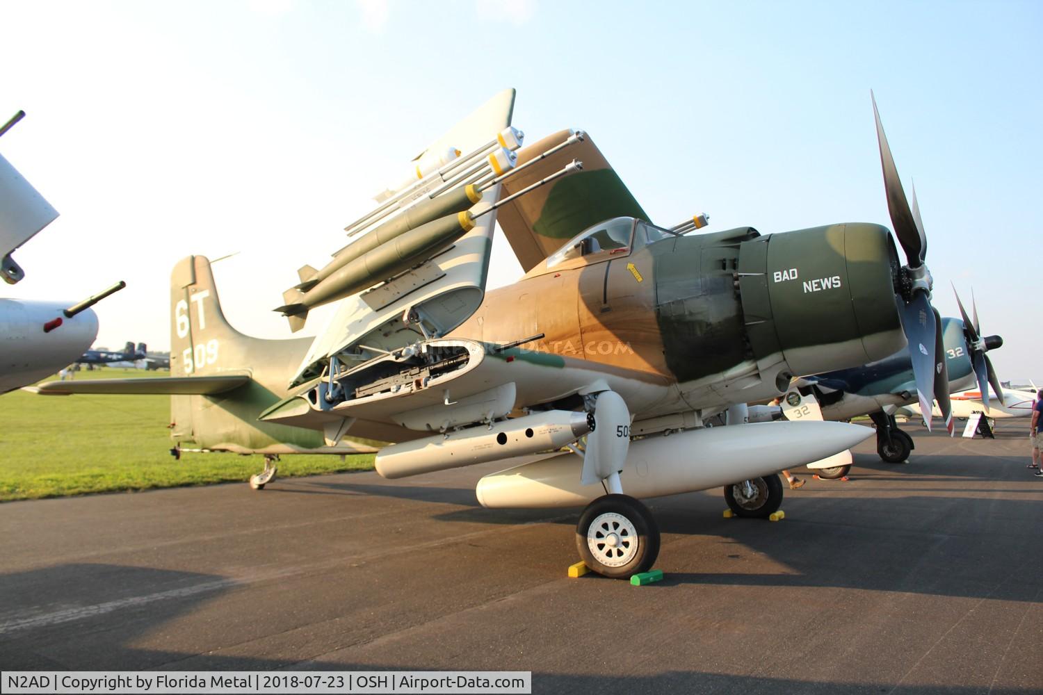 N2AD, 1947 Douglas AD-1 Skyraider C/N 09257/2085, AD-1 Skyraider