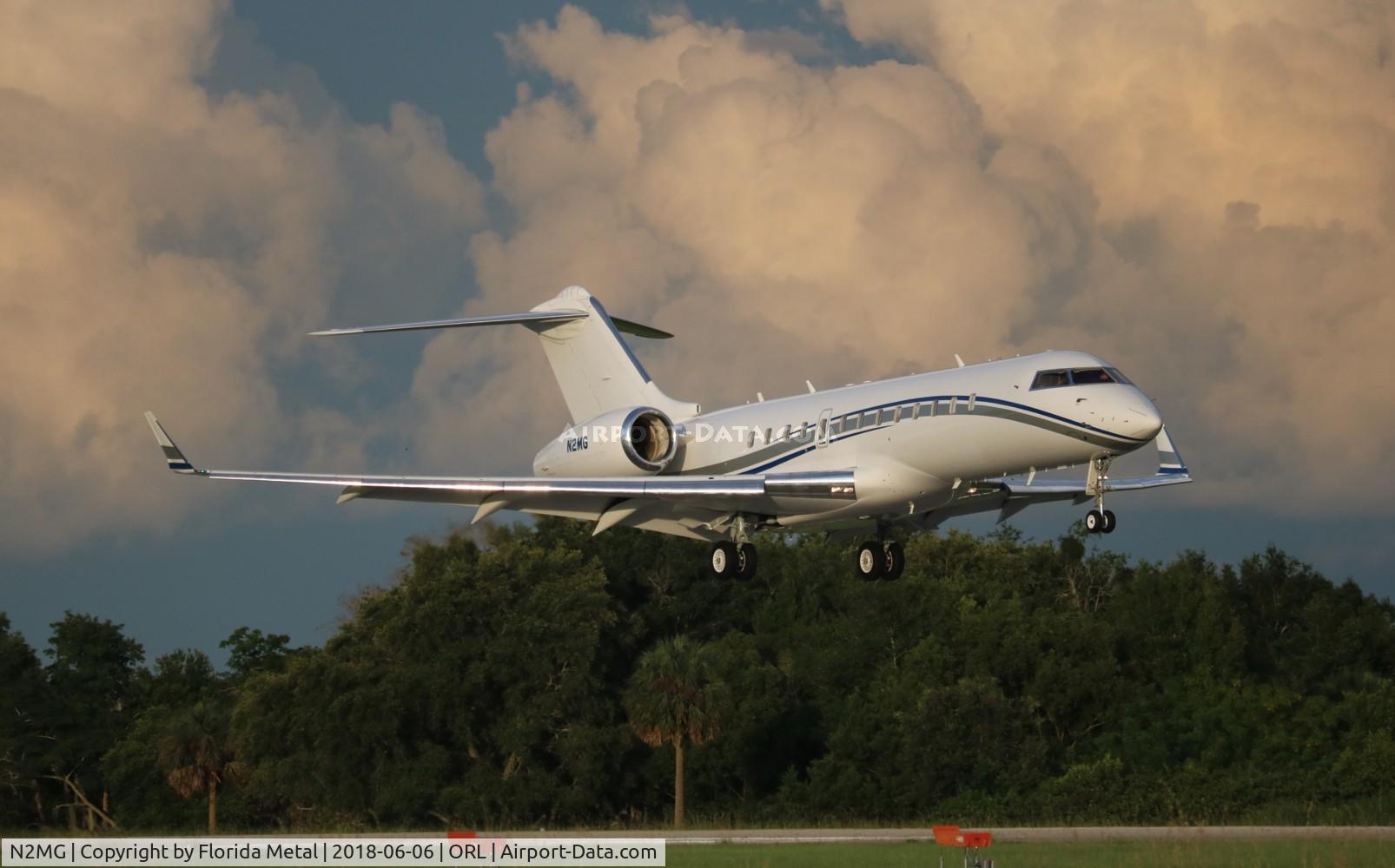 N2MG, 2002 Bombardier BD-700-1A10 Global Express C/N 9113, Global Express