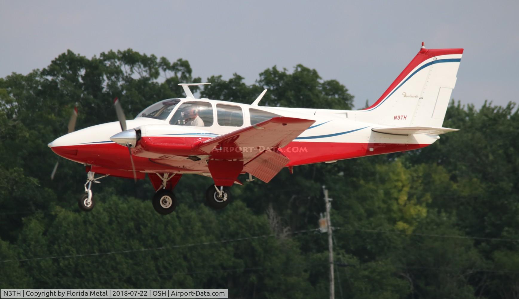 N3TH, 1967 Beech 95-B55 (T42A) Baron C/N TC-1034, Beech 55