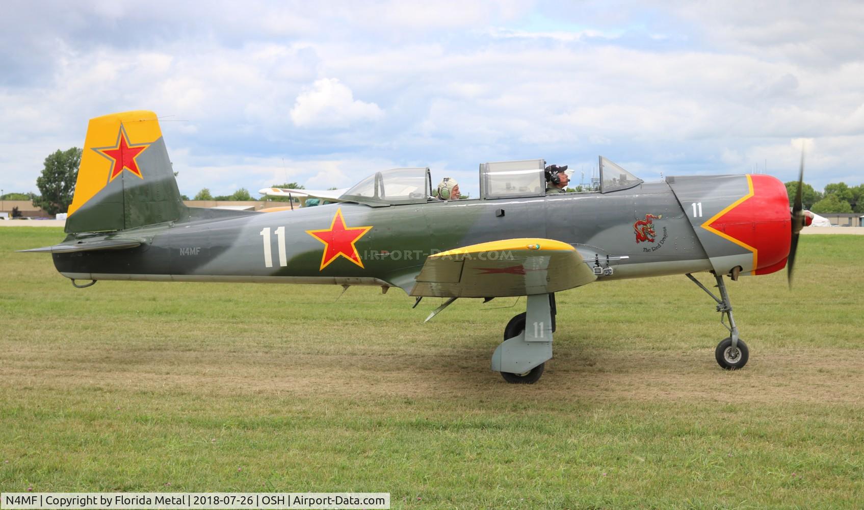 N4MF, Nanchang CJ-6 C/N 2951203, Nanchang CJ-6