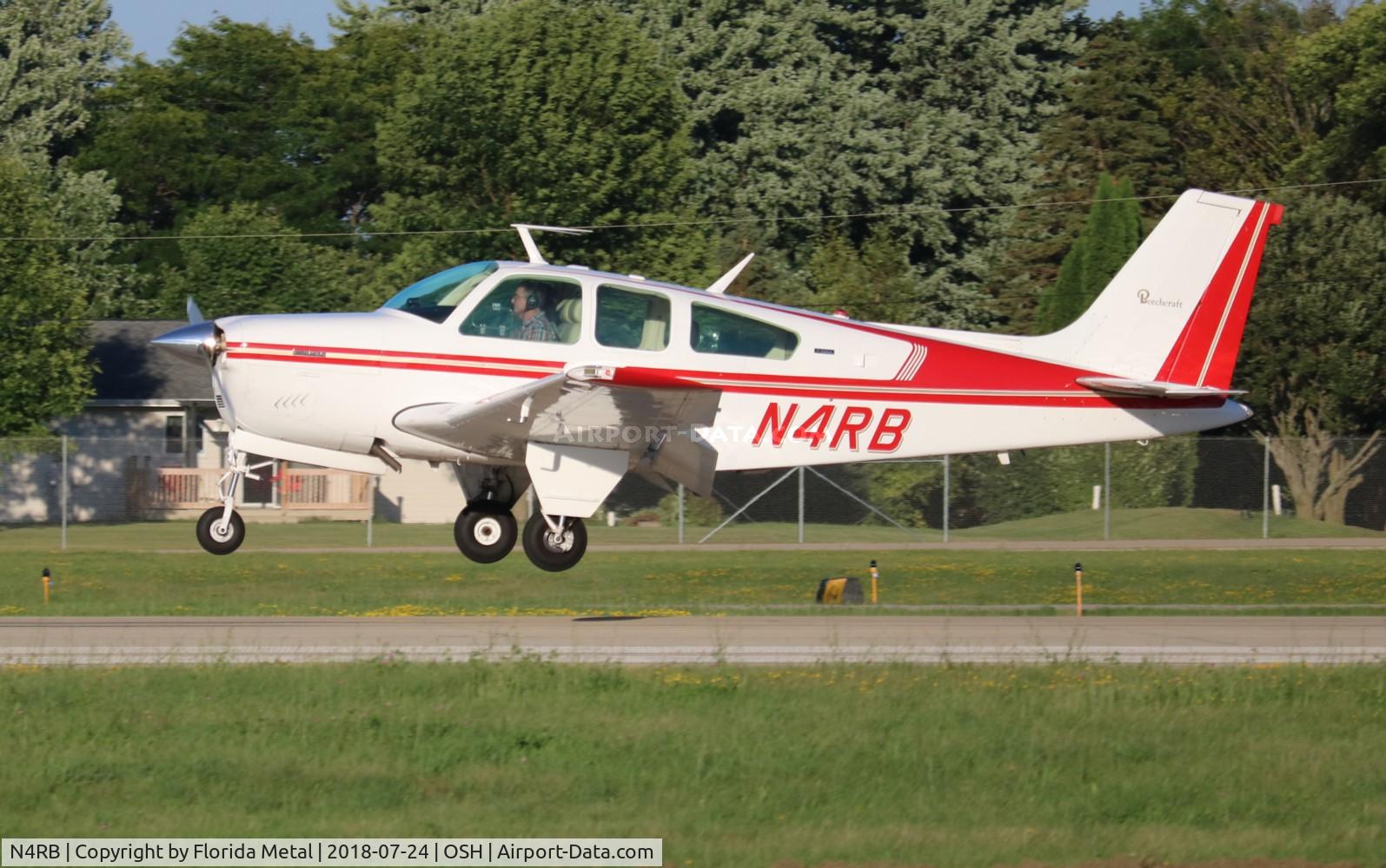 N4RB, 1973 Beech F33A Bonanza C/N CE-469, Beech F33A