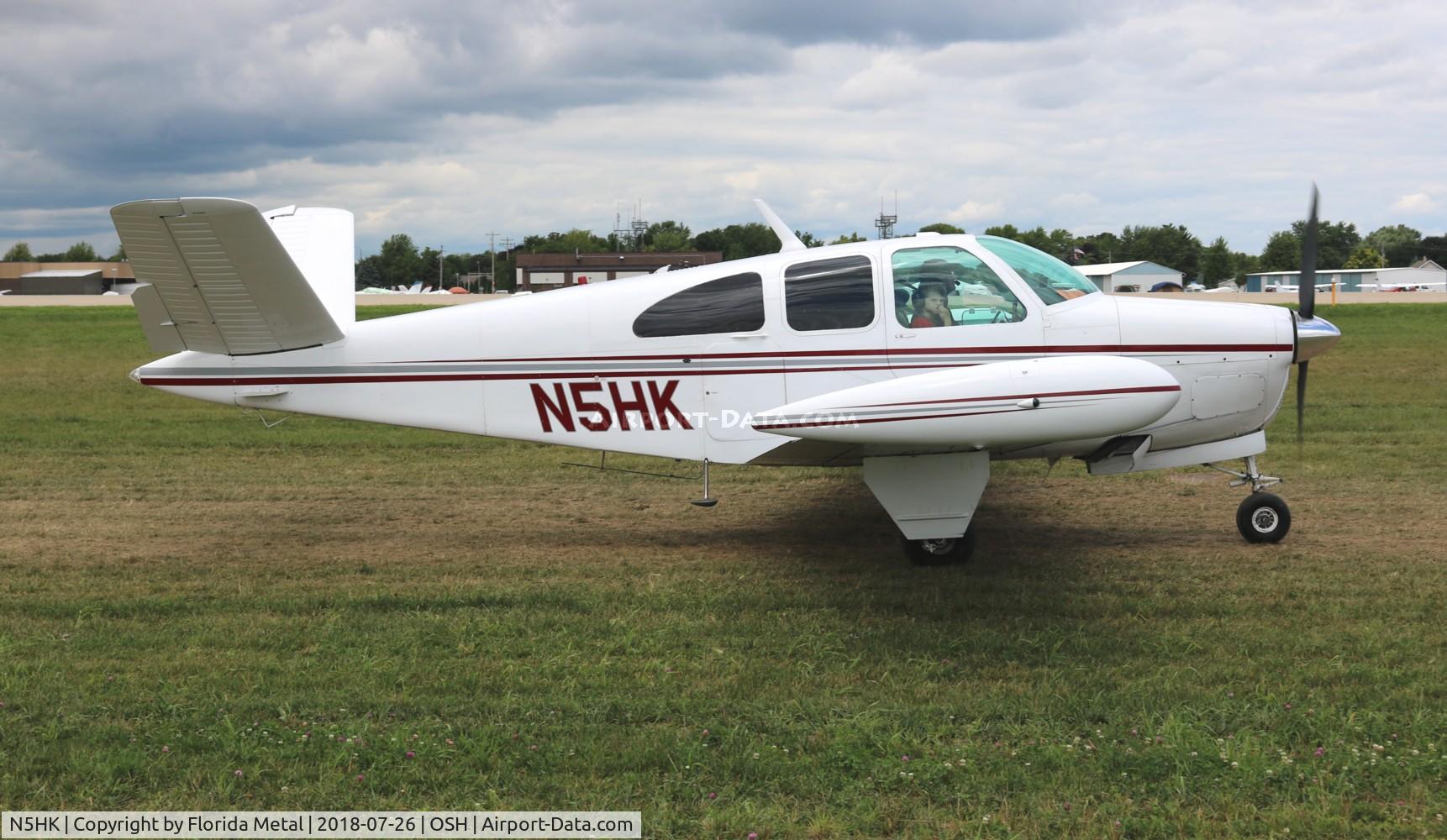 N5HK, 1957 Beech H35 Bonanza C/N D-4914, Beech H35