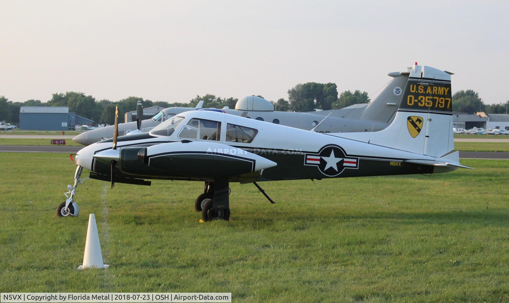 N5VX, 1958 Cessna 310C C/N 35797, Cessna L-27