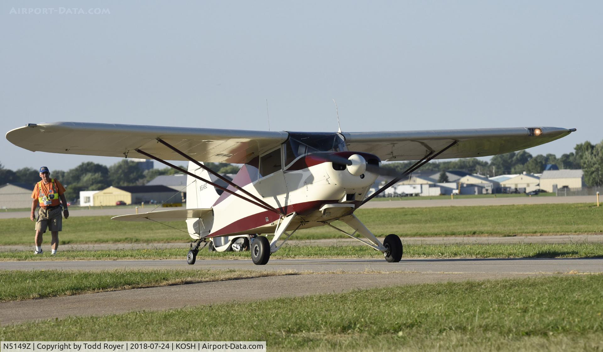 N5149Z, 1961 Piper PA-22-108 Colt C/N 22-8797, Airventure 2018