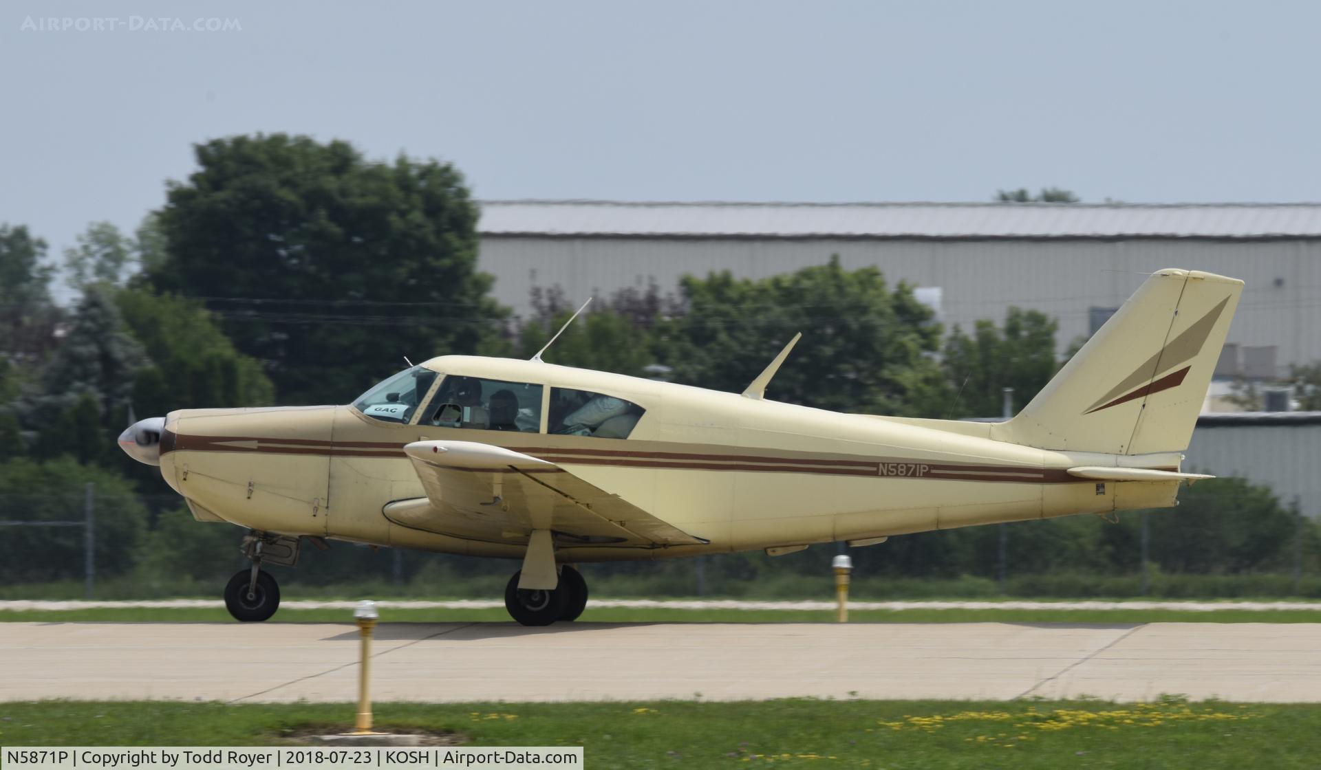 N5871P, 1959 Piper PA-24-250 Comanche C/N 24-954, Airventure 2018