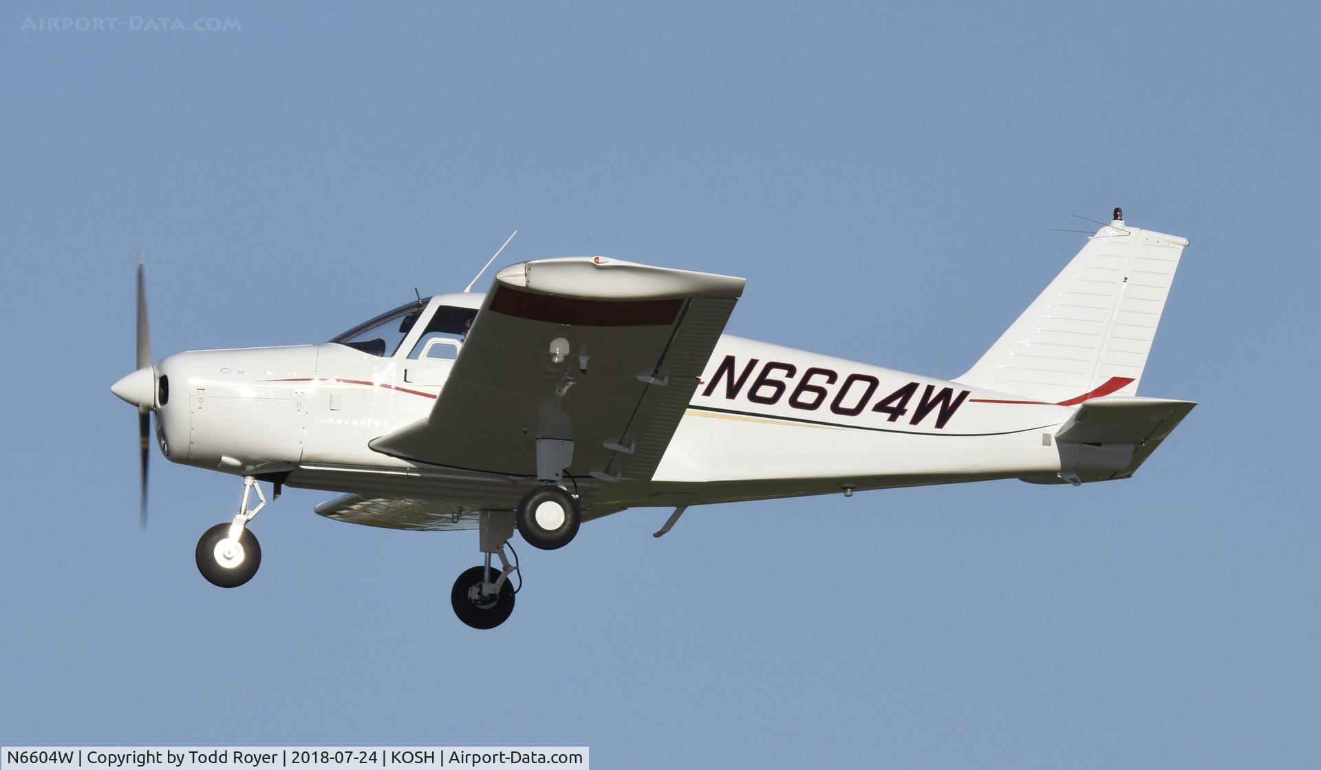 N6604W, 1965 Piper PA-28-140 C/N 28-20697, Airventure 2018
