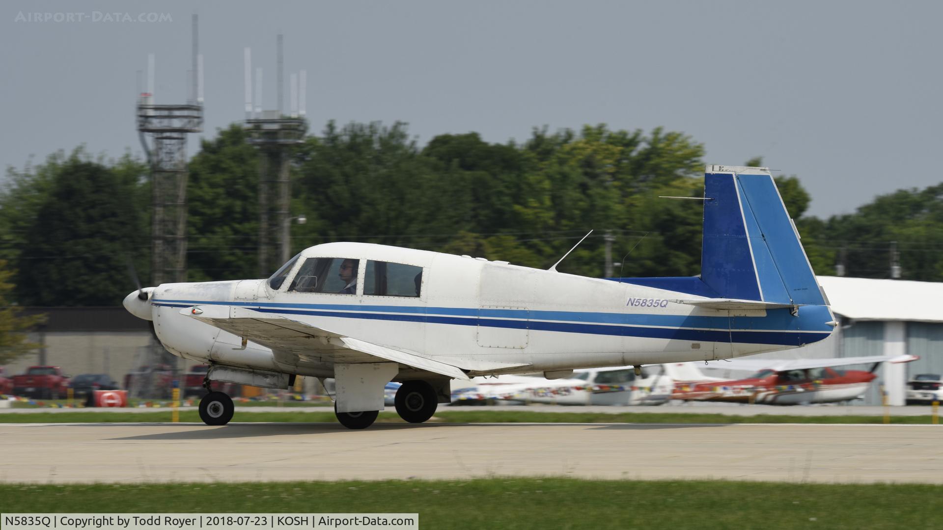 N5835Q, 1965 Mooney M20E C/N 783, Airventure 2018