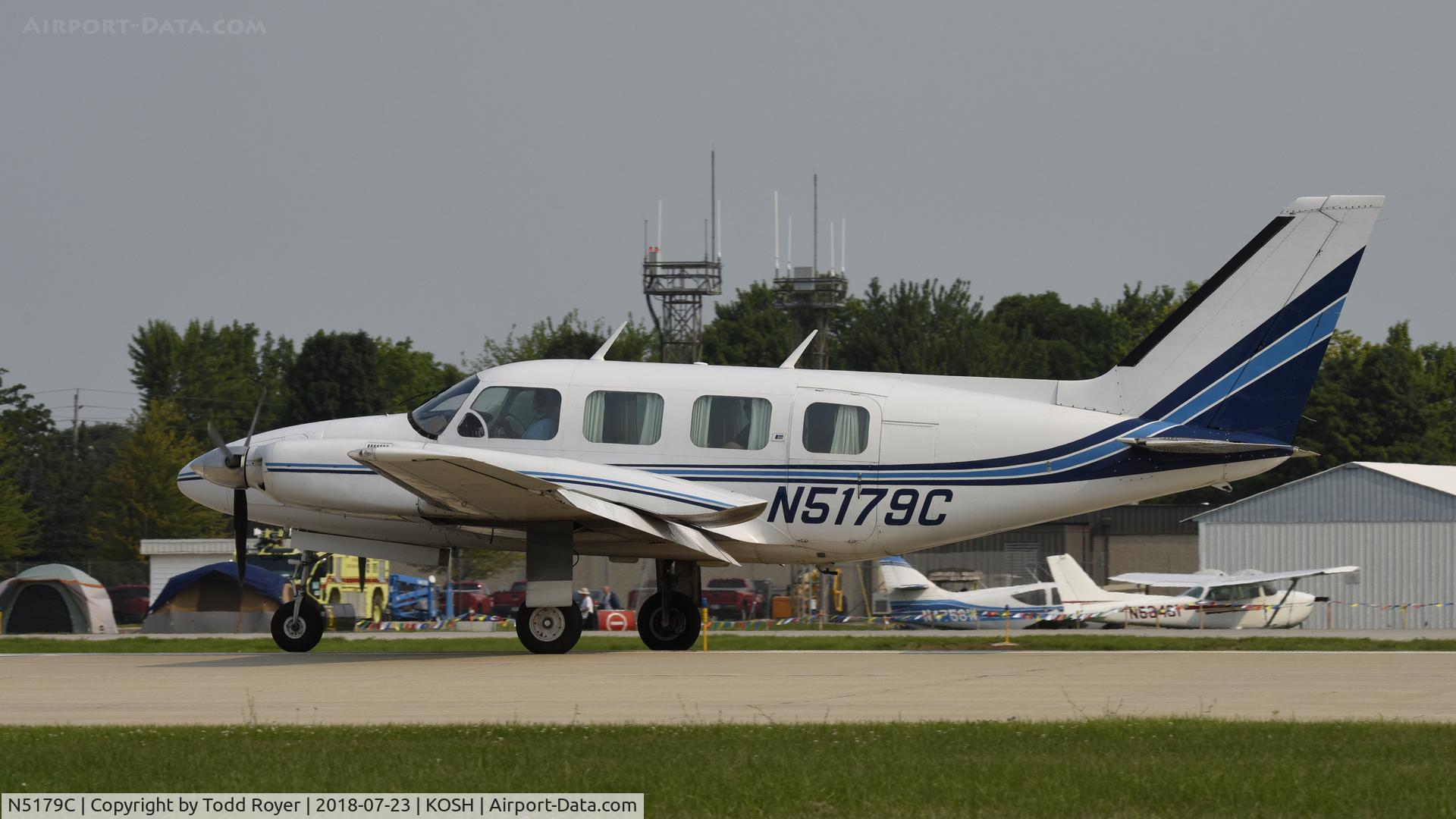 N5179C, 1974 Piper PA-31-310 Navajo C/N 31-7401252, Airventure 2018