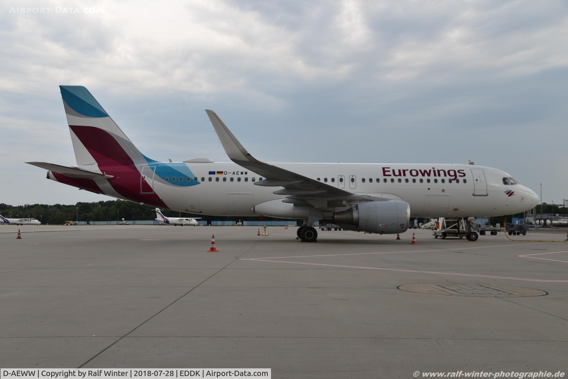 D-AEWW, 2017 Airbus A320-214 C/N 7615, Airbus A320-214(W) - EW EWG Eurowings - 7615 - D-AEWW - 28.07.2018 - CGN