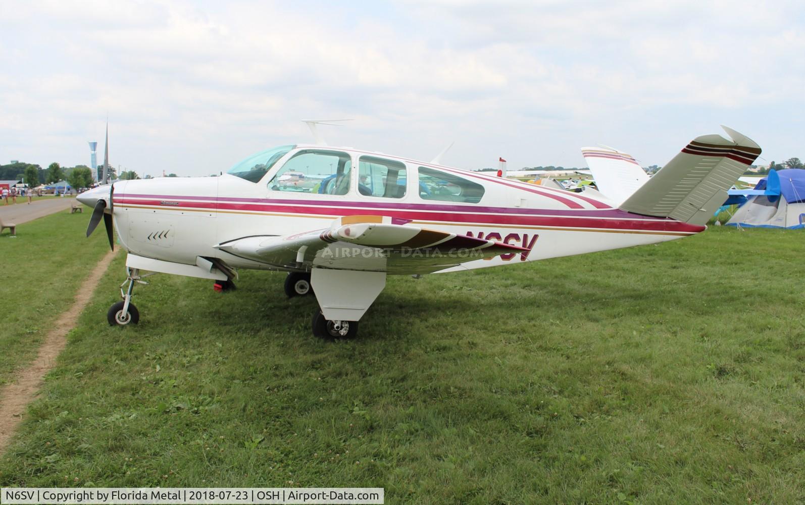 N6SV, 1969 Beech V35A Bonanza C/N D-8917, Beech V35A