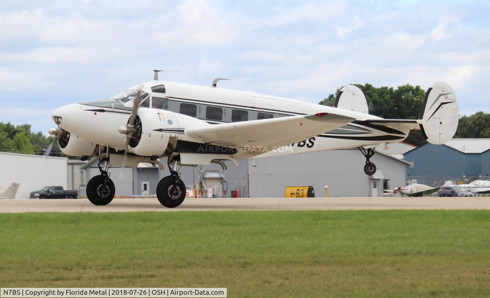 N7BS, 1954 Beech E18S C/N BA-18, Beech E18S