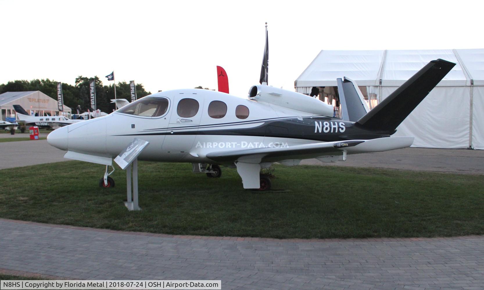 N8HS, 2018 Cirrus SF50 Vision C/N 0053, Cirrus Jet