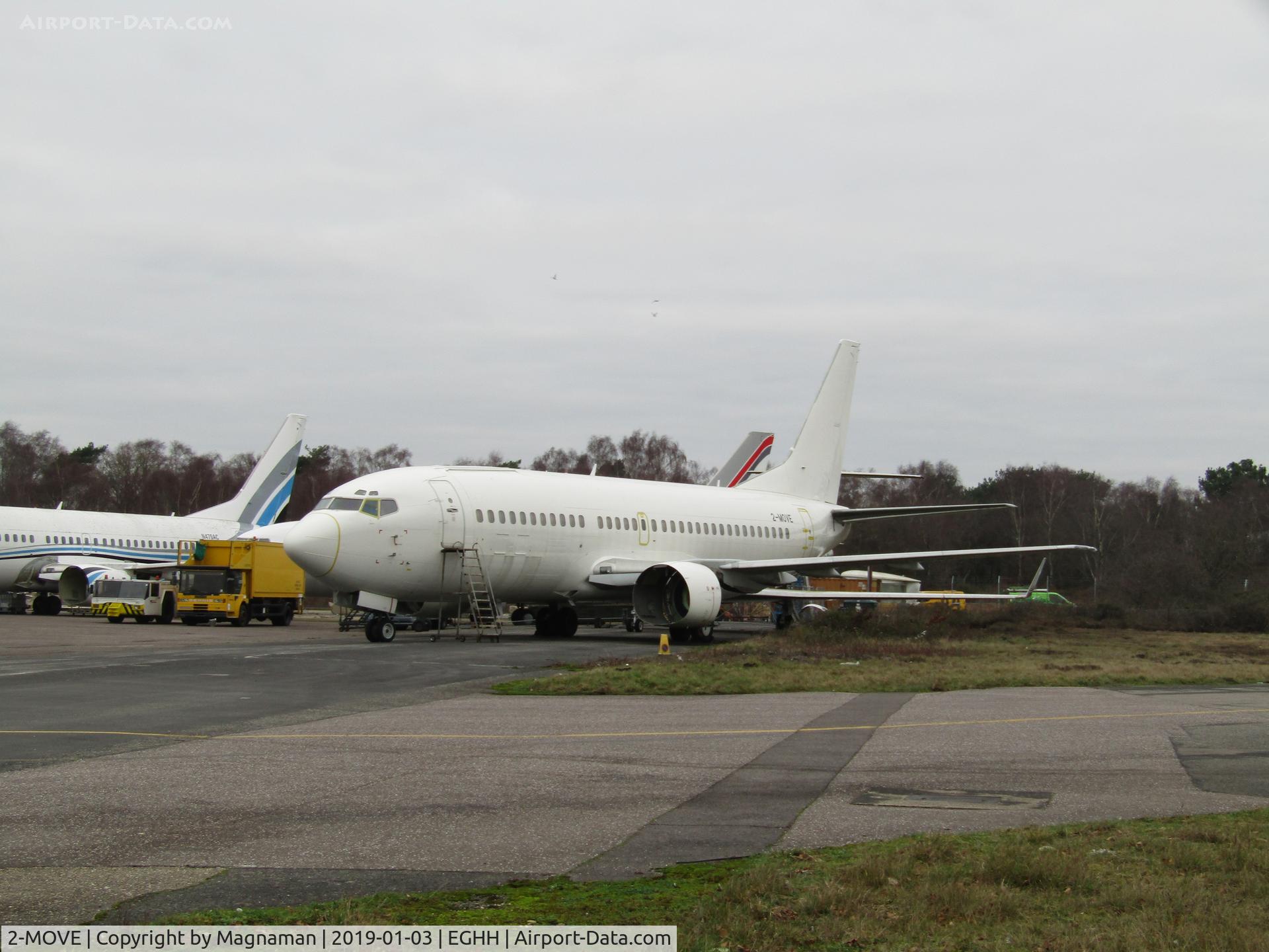2-MOVE, 1989 Boeing 737-382 C/N 24364, not moving very far now!