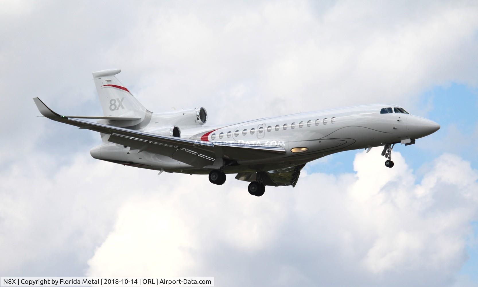 N8X, 2015 Dassault Falcon 8X C/N 403, Falcon 8X