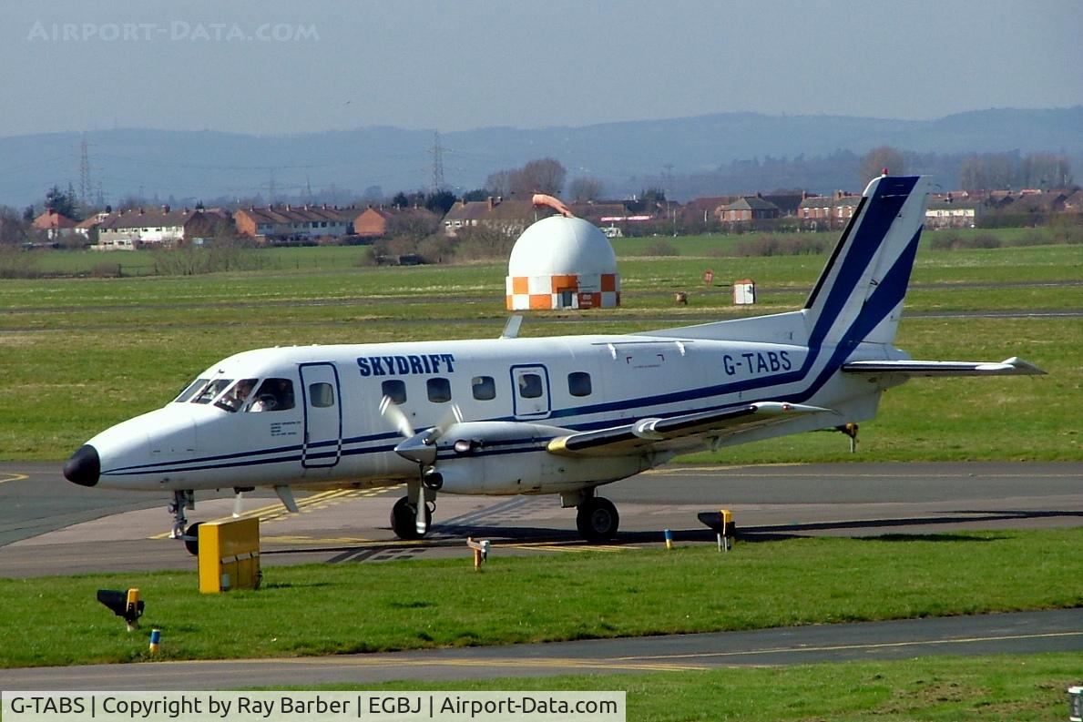 G-TABS, 1979 Embraer EMB-110P1 Bandeirante C/N 110.212, G-TABS   Embraer Emb-110P1 Bandeirante [110212] (Skydrift) Staverton~G 18/03/2005