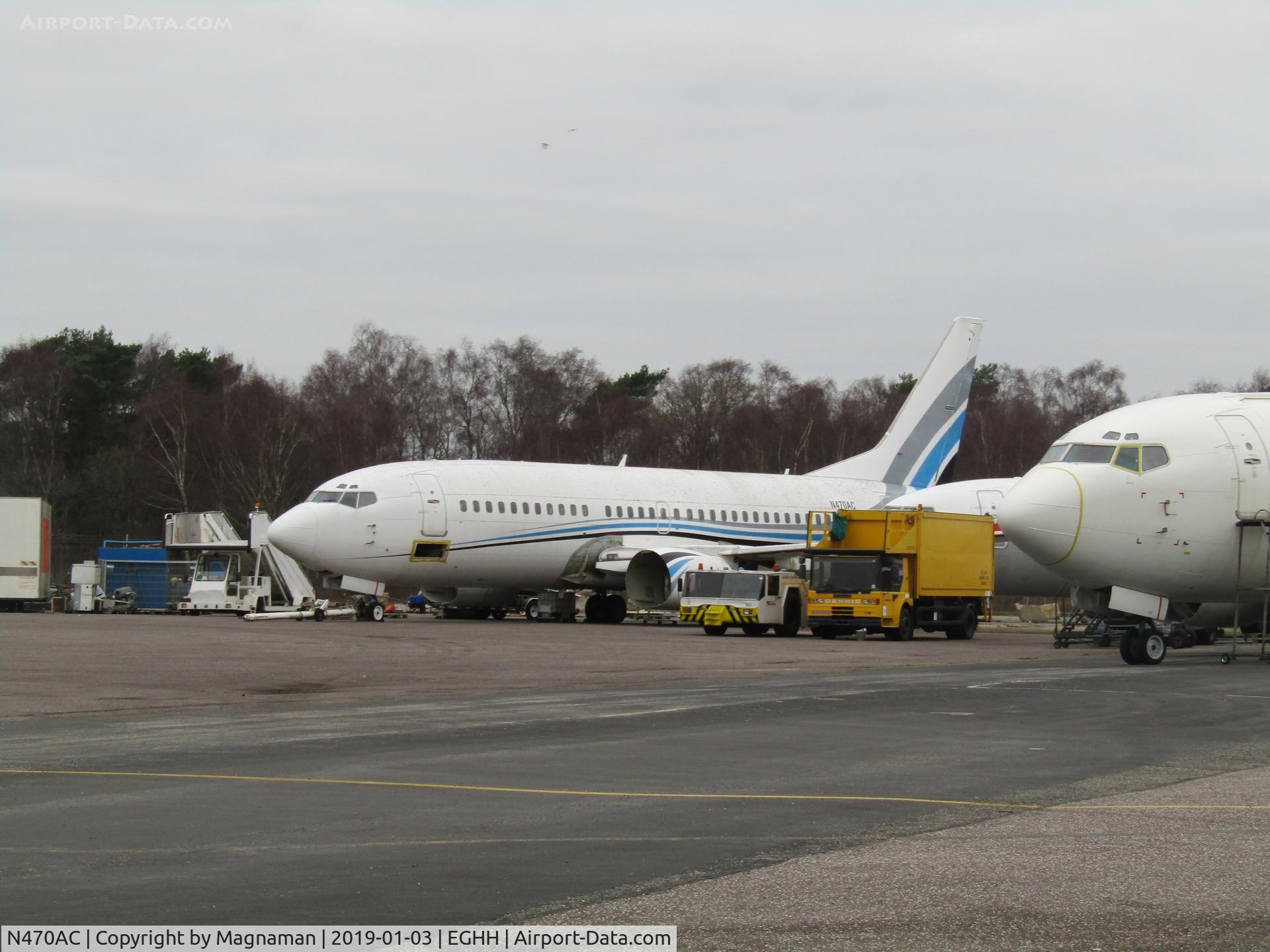 N470AC, 1989 Boeing 737-3L9 C/N 24570, expect next time i visit this will be scrapped