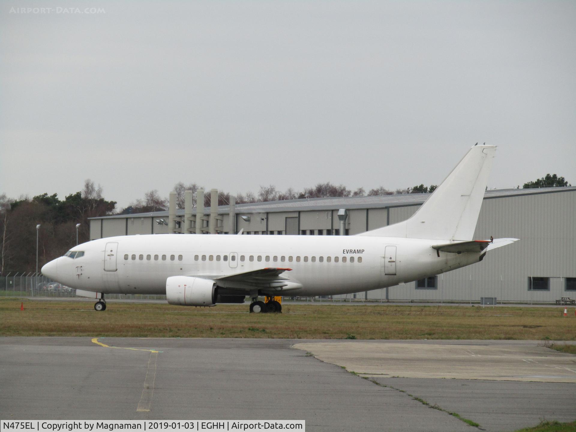 N475EL, Boeing 737 C/N 24754, someone has had some fun trying to give this a new ID!!