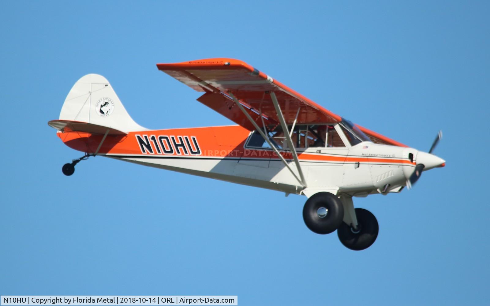 N10HU, 2018 Aviat A-1C-180 Husky C/N 3310, A-1C-180
