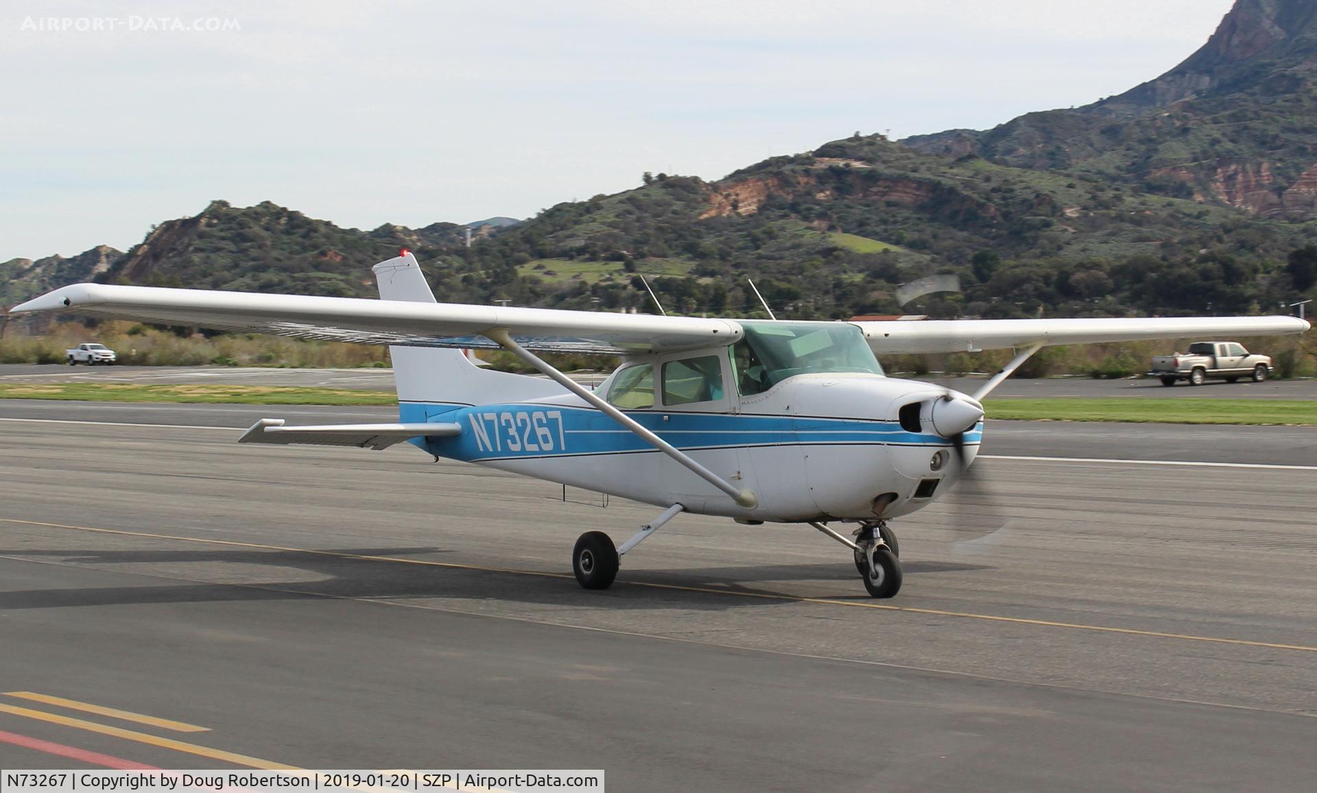 N73267, 1976 Cessna 172M C/N 17267344, 1976 Cessna 172M SKYHAWK, Lycoming O-320-E2D 150 Hp, taxi back