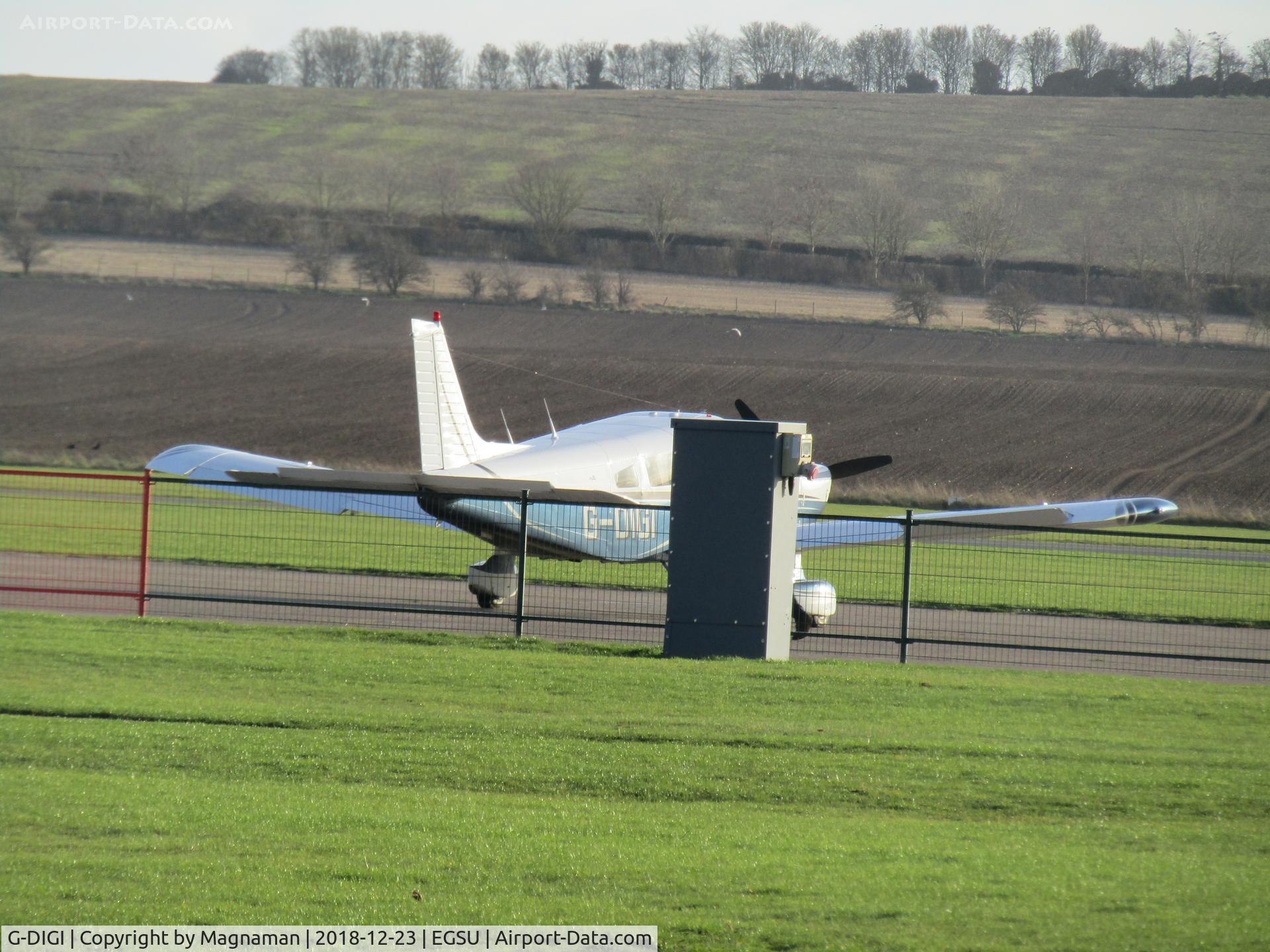 G-DIGI, 1979 Piper PA-32-300 Cherokee Six Cherokee Six C/N 32-7940224, On apron in winter sun