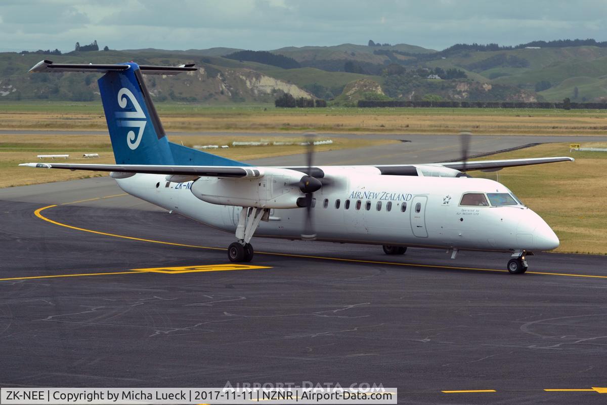 ZK-NEE, 2005 De Havilland Canada DHC-8-311 Dash 8 C/N 618, At Napier/Hastings