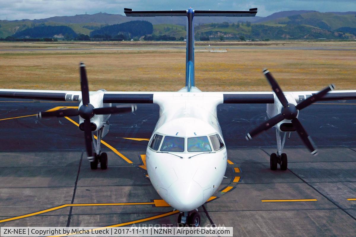 ZK-NEE, 2005 De Havilland Canada DHC-8-311 Dash 8 C/N 618, At Napier/Hastings