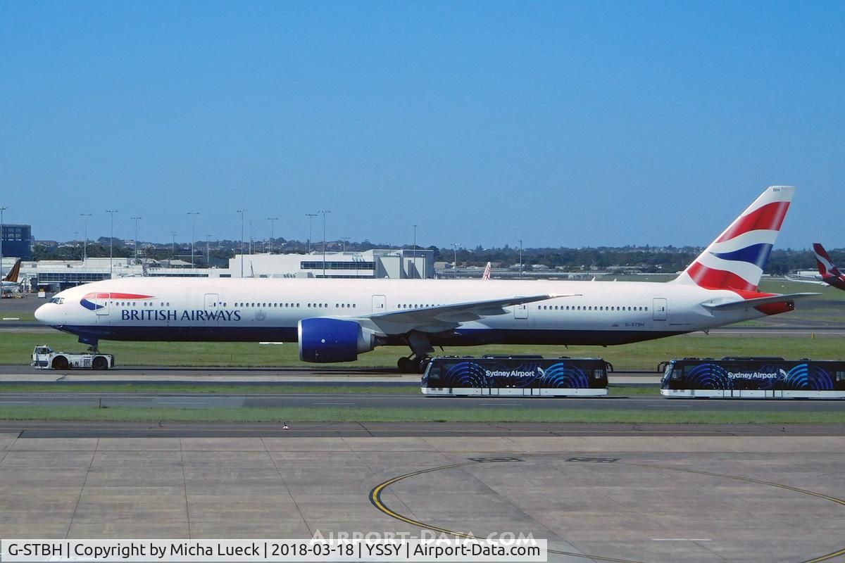G-STBH, 2013 Boeing 777-336/ER C/N 38431, At Mascot