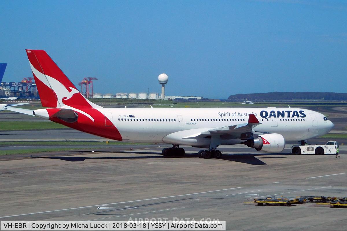 VH-EBR, 2011 Airbus A330-202 C/N 1251, At Mascot