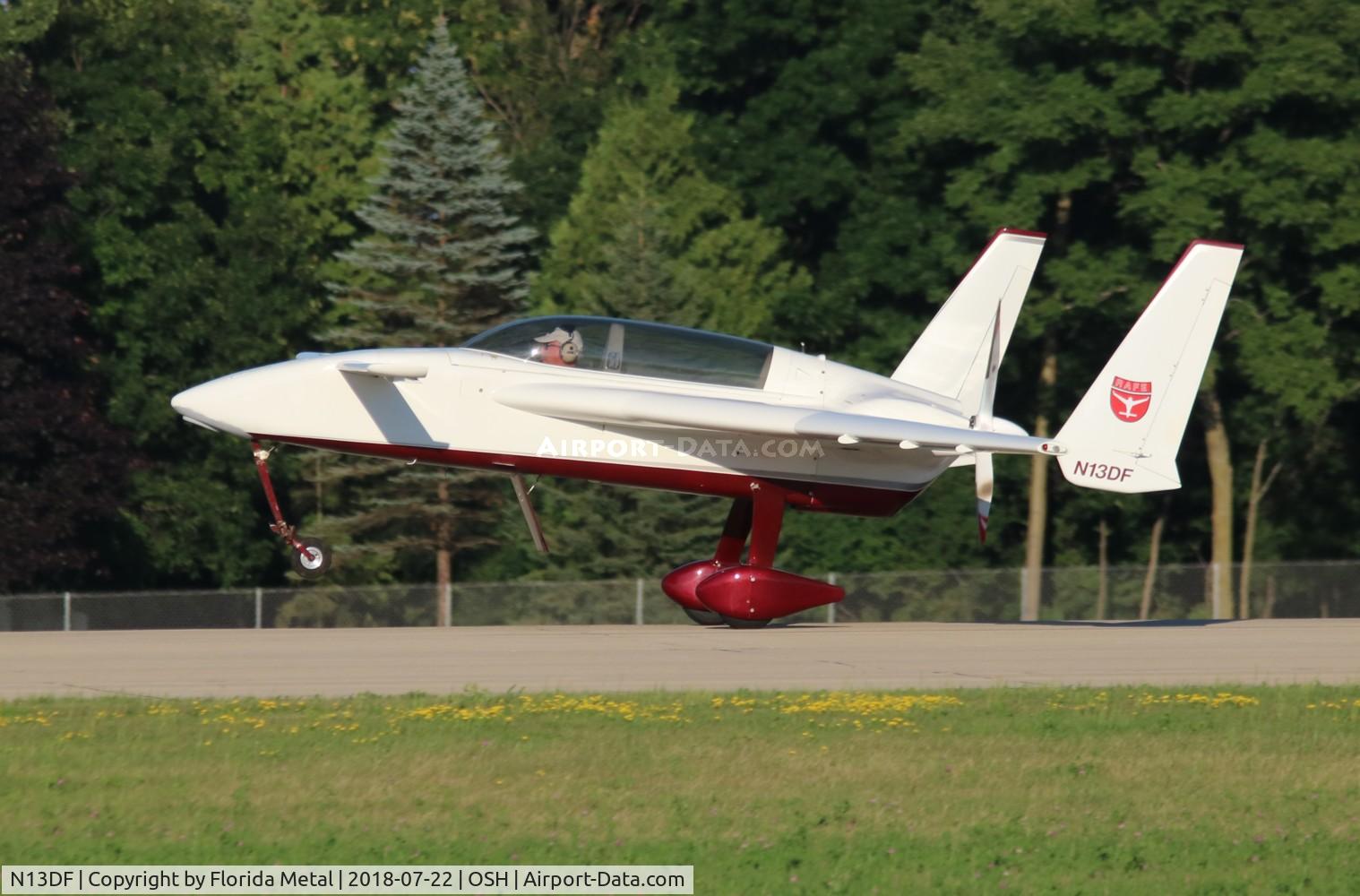 N13DF, 1989 Rutan Long-EZ C/N 2072-L, Long EZ