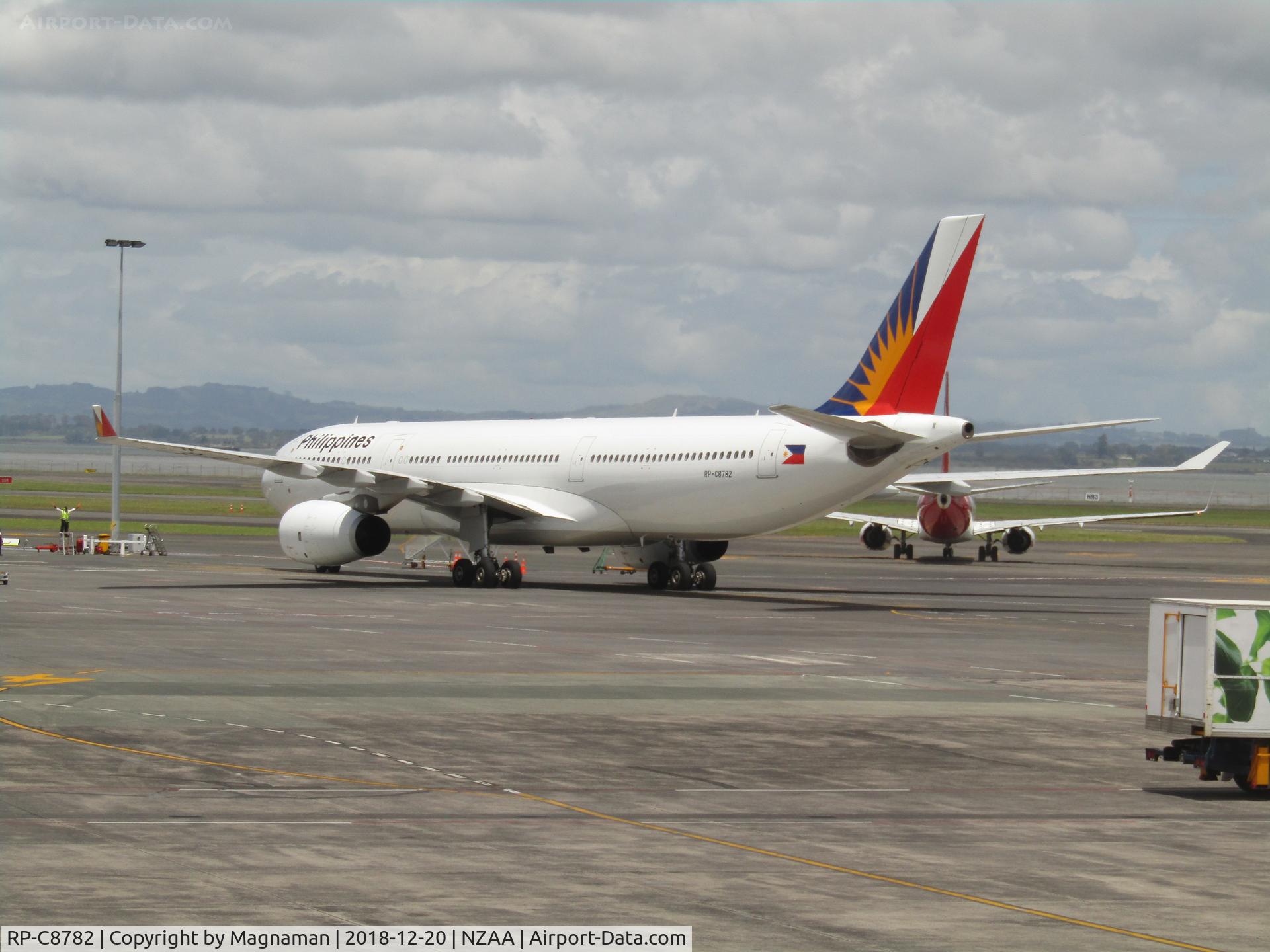 RP-C8782, 2013 Airbus A330-343 C/N 1449, viewed from my departing Cathay flight