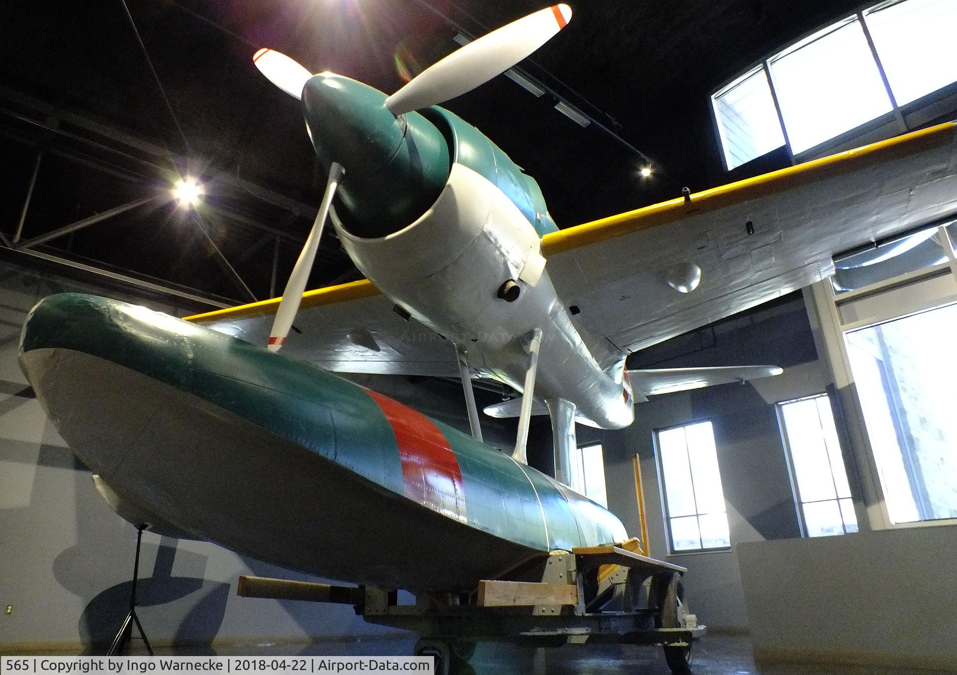 565, Kawanishi N1K1 Kyofu C/N 565, Kawanishi N1K1 Kyofu REX, at the National Museum of the Pacific War, Fredericksburg TX