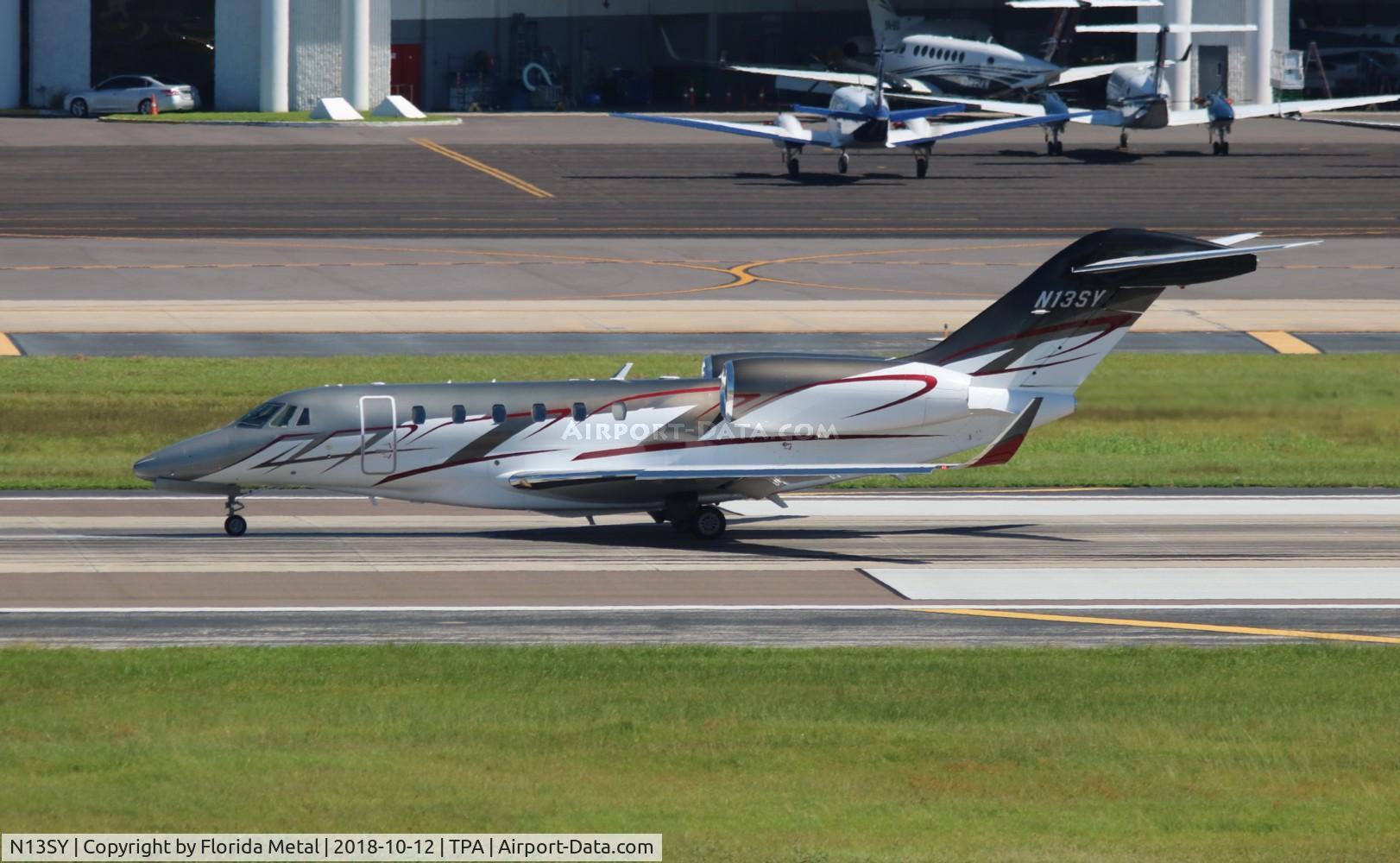 N13SY, 2001 Cessna 750 Citation X Citation X C/N 750-0143, Citation X