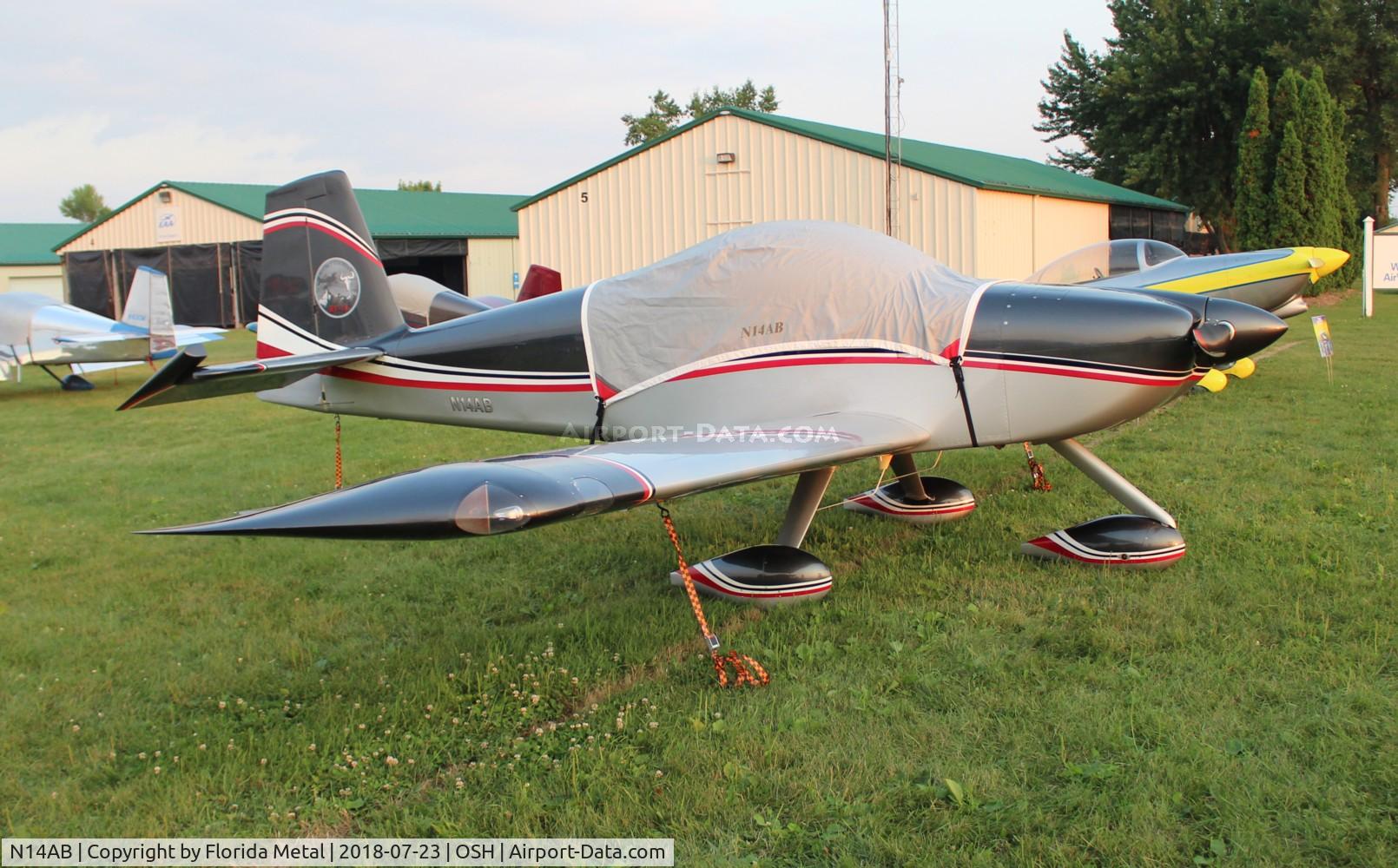 N14AB, 2017 Vans RV-14 C/N 140225, vans RV-14