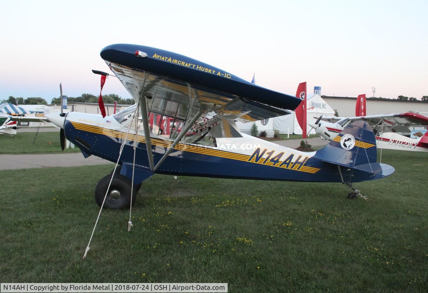 N14AH, 2018 Aviat A-1C-200 Husky C/N 3308, Husky