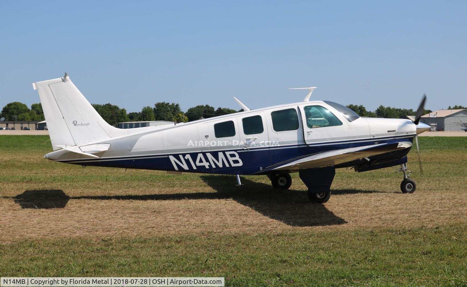N14MB, 1977 Beech A36 Bonanza 36 C/N E-1062, Beech A36