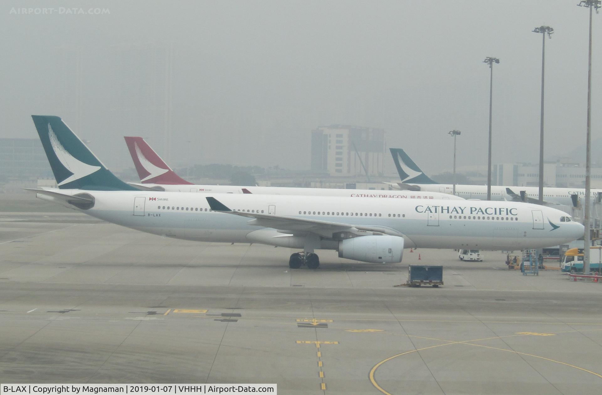 B-LAX, 2012 Airbus A330-343X C/N 1366, at VHHH