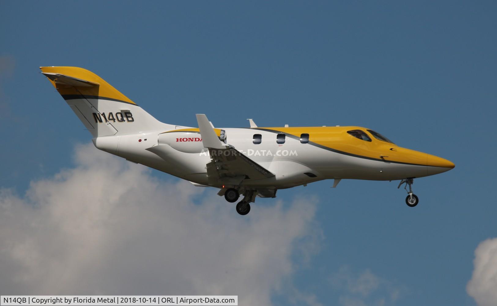 N14QB, 2018 Honda HA-420 HondaJet C/N 42000107, Hondajet