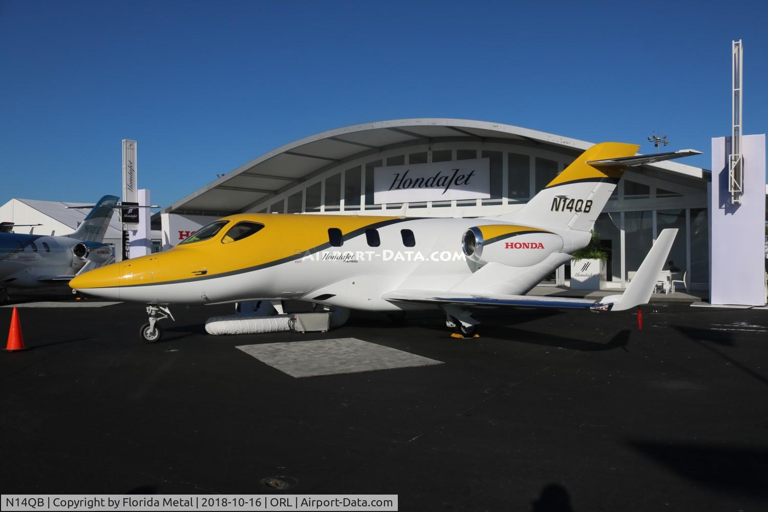 N14QB, 2018 Honda HA-420 HondaJet C/N 42000107, Hondajet