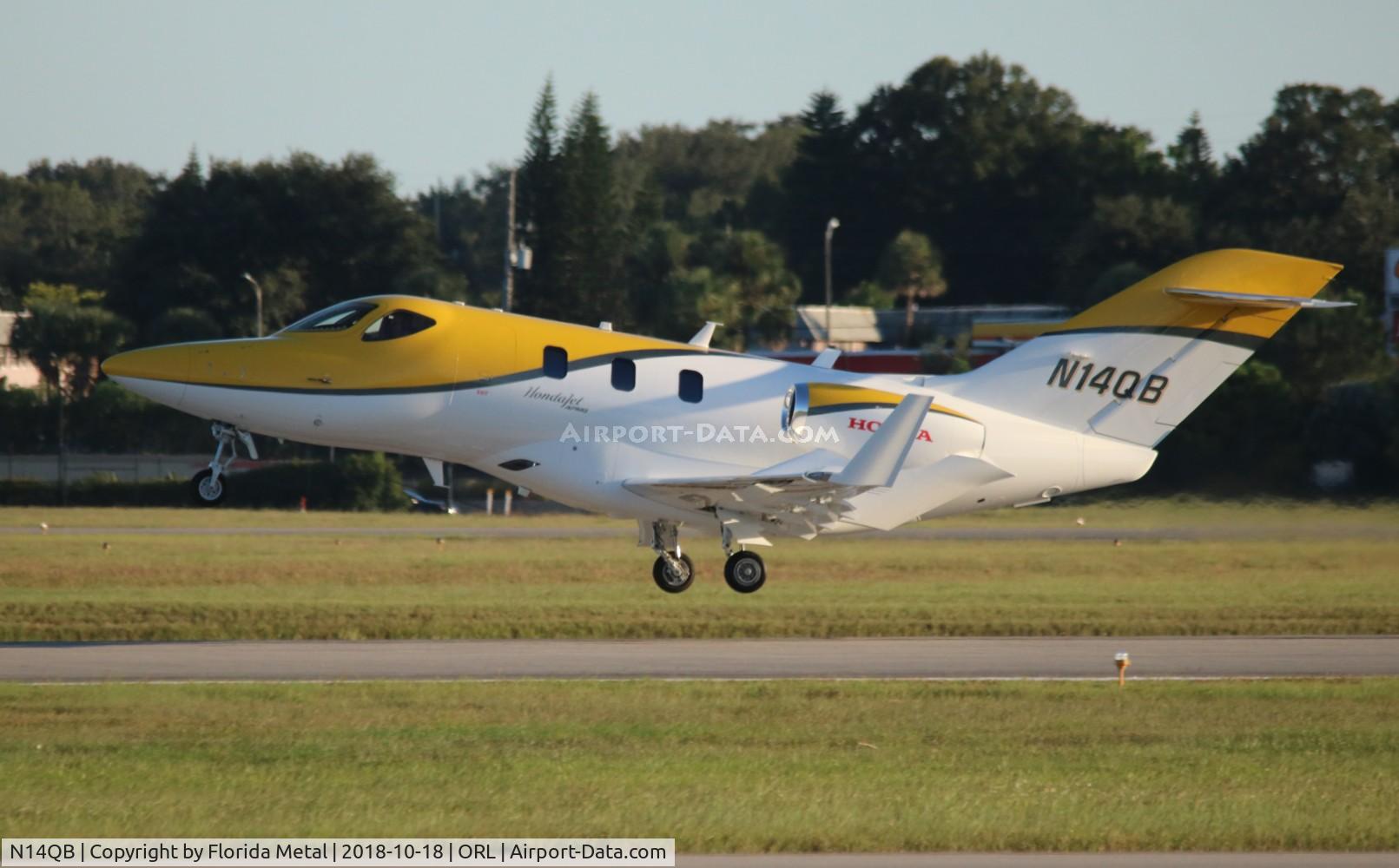 N14QB, 2018 Honda HA-420 HondaJet C/N 42000107, Hondajet