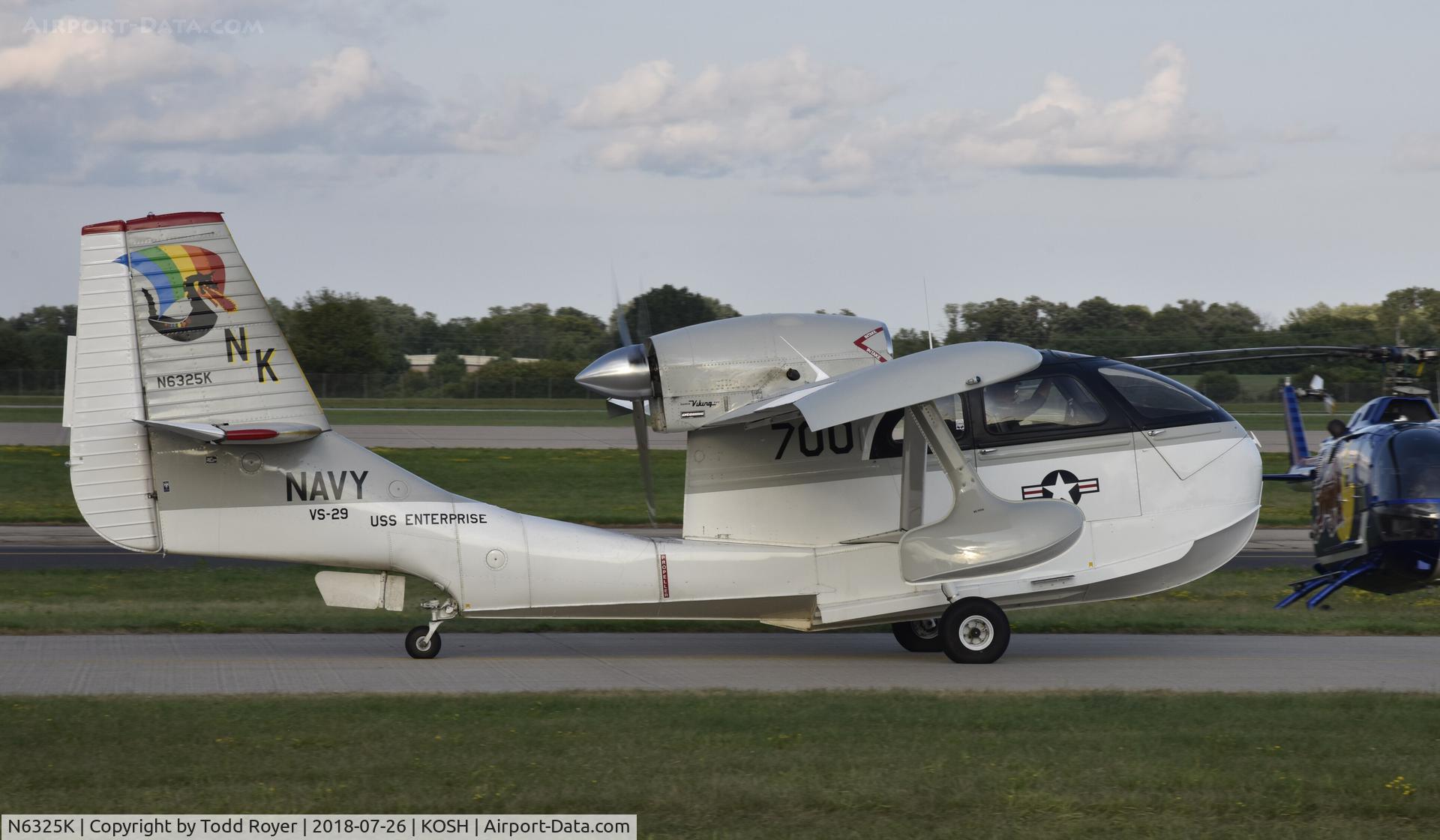 N6325K, 1947 Republic RC-3 Seabee C/N 549, Airventure 2018