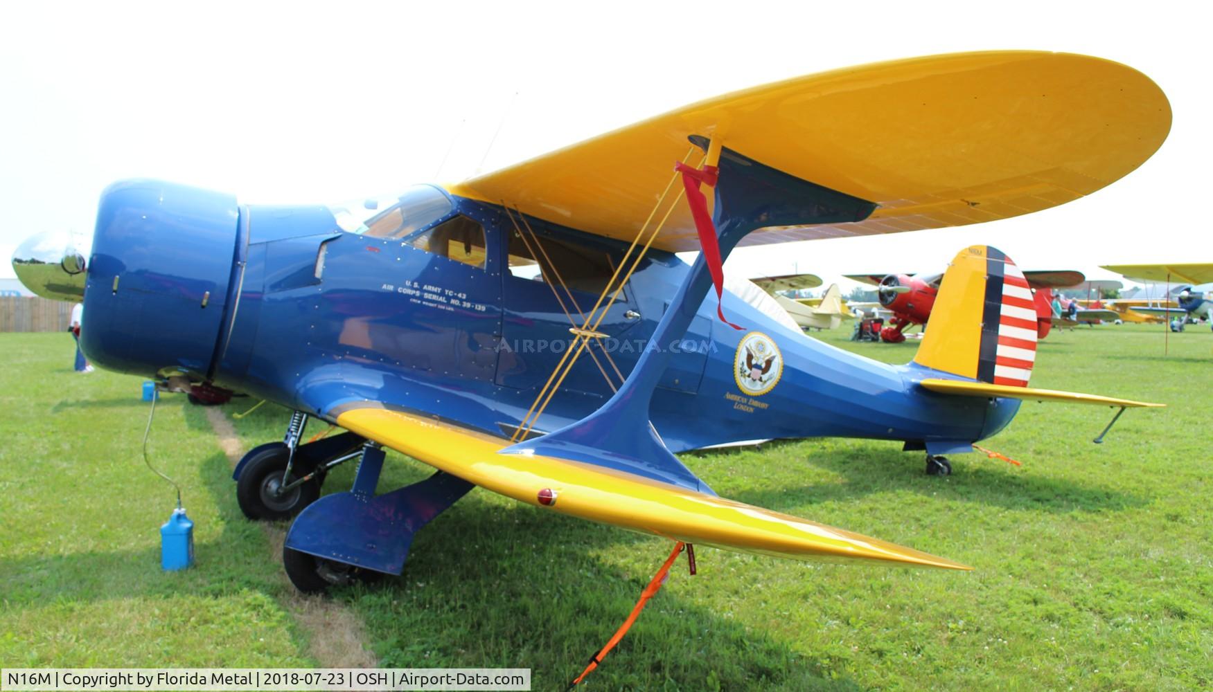 N16M, 1944 Beech D17S Staggerwing C/N 6765, YC-43