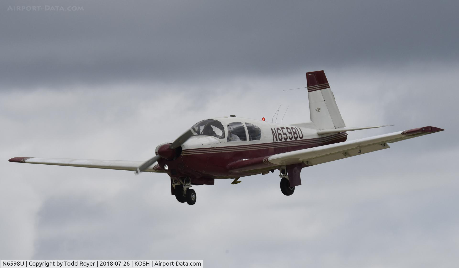 N6598U, 1962 Mooney M20C Ranger C/N 2380, Airventure 2018