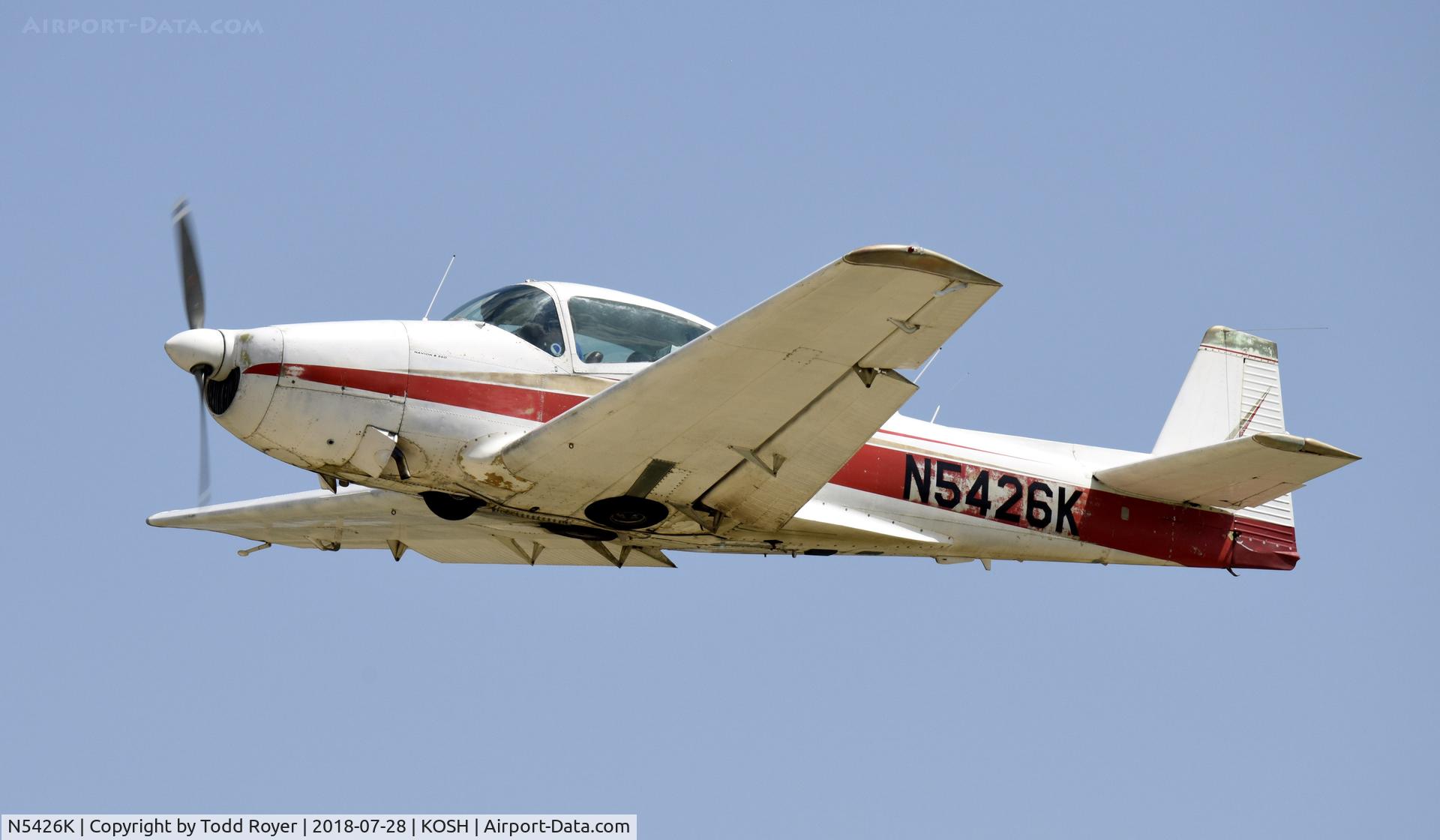 N5426K, 1951 Ryan Navion B C/N NAV-4-2326B, Airventure 2018