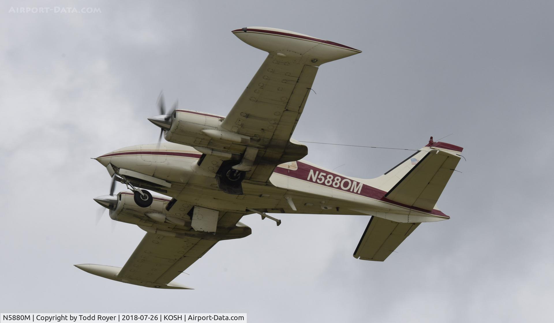 N5880M, 1969 Cessna 310P C/N 310P0180, Airventure 2018